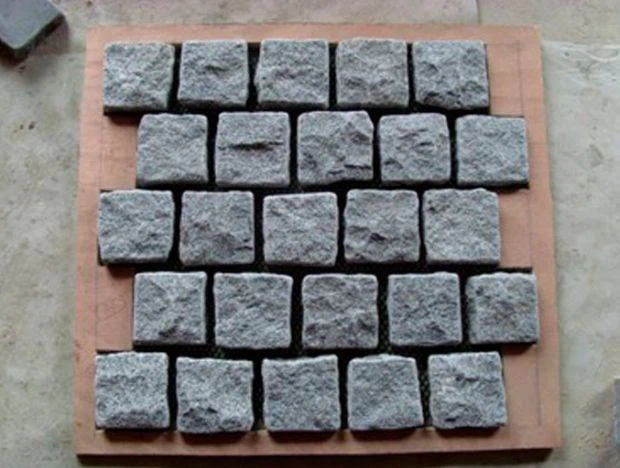 G654 Black Cobblestone For Flooring