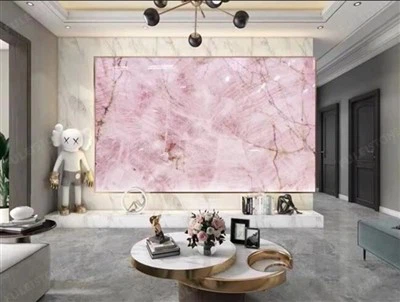 Quartzite rose Cristallo