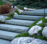 Pavels avec des pavés de granit carré de granit carré 10x10